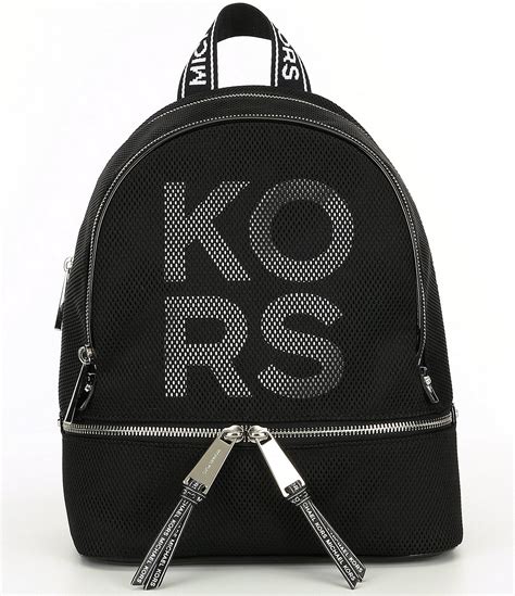 michael kors rhea zip colorblock medium backpack|Michael Kors rhea colorblock backpack.